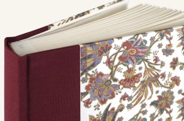 Photo album with bright pages and glassine interleaves